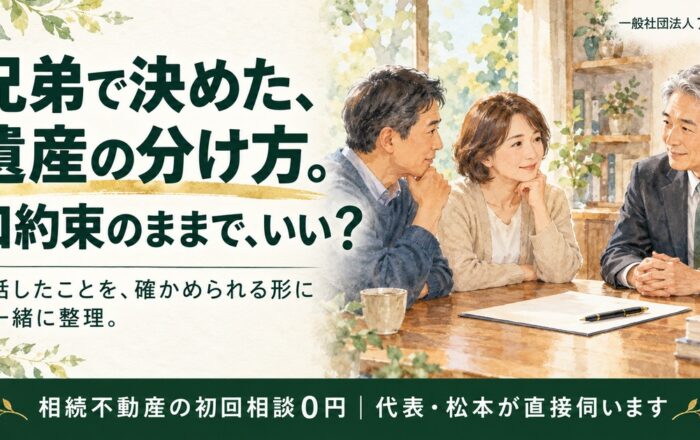 遺産分割の口約束、書面にしないままではダメなのですか？