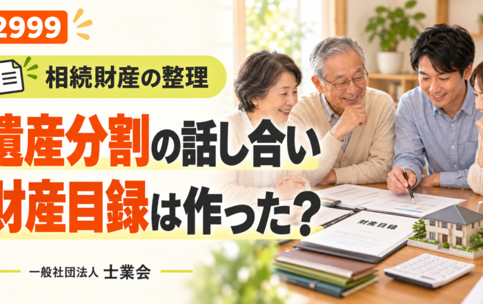 遺産分割の話し合い、財産目録を作らずに始めてはダメなのですか？