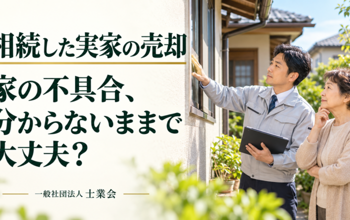 相続した実家、家の不具合が分からないまま売ってはダメなのですか？