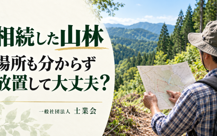 相続した山林、場所も分からないまま放っておいてはダメなのですか？